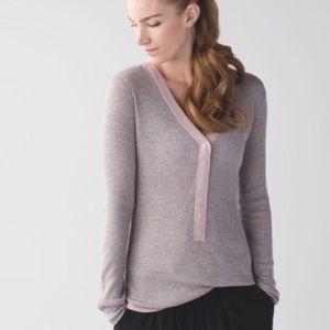 Lululemon “find your mantra” Henley